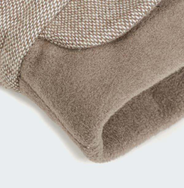 Detail Hundemantel Brookyln tweed beige
