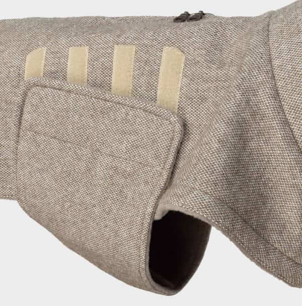 Hundemantel Brooklyn Tweed Beige Detail_2