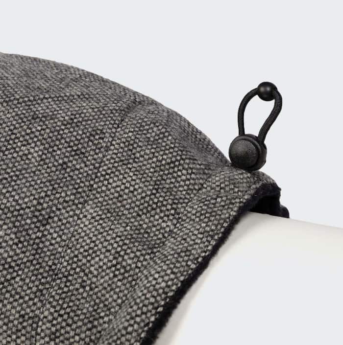 Hundemantel Brooklyn tweed black_2