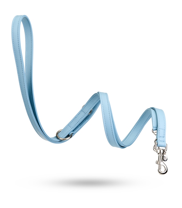 verstellbare Hundeleine Movie soft blue