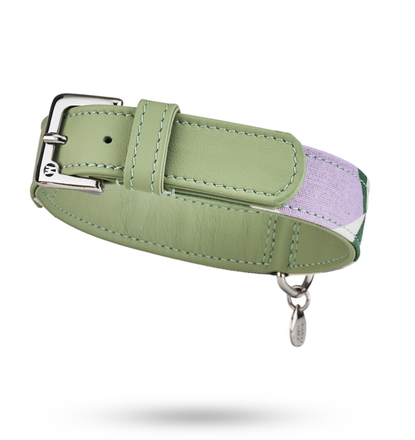 Halsband Alma 3 cm minty milk